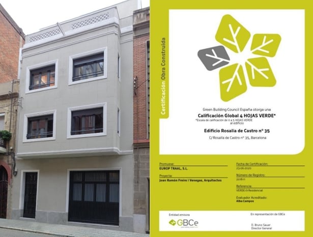 Rehabilitación de edificios_certificado verde